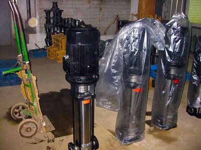 立式多级管道泵的选型与应用